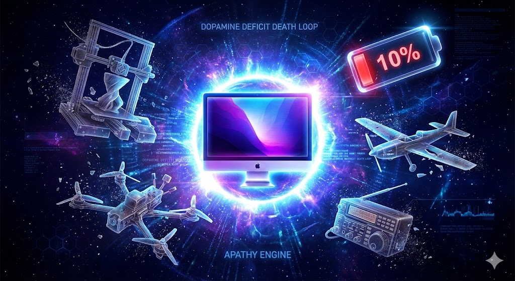 The Hobby Graveyard: Why Your Brain “Wants” but Won’t “Do”