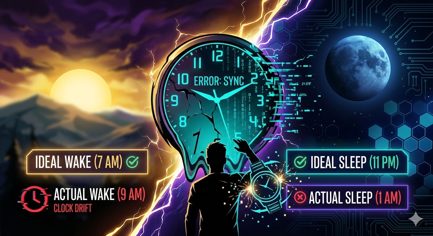 Orbital Drift: When the Sleep Cycle Loses Sync